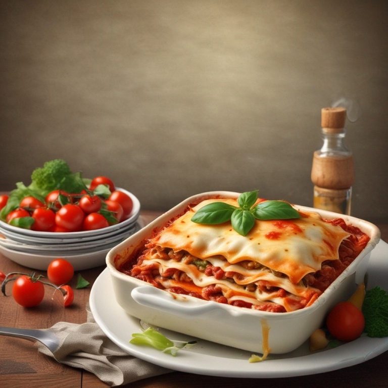 Ekologisk Vegetarisk Lasagne